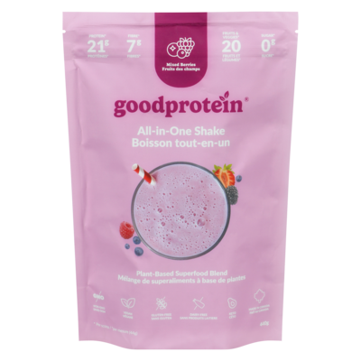 GOOD PROTEIN All-In-One Shake Mixed Berries 440 g, $9.09/100g
