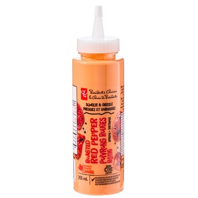 President's Choice Roasted Red Peppers Squeeze and Drizzle Spread 255 ml, $1.96/100ml