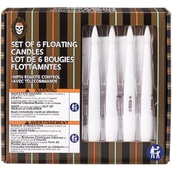 null Set of 6 Floating Candles 1 ea, $19.00/1ea
