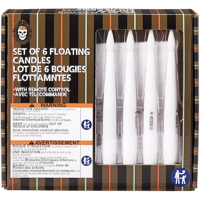 null Ensemble de 6 chandelles flottantes 1 ea, 19,00 $/1ch