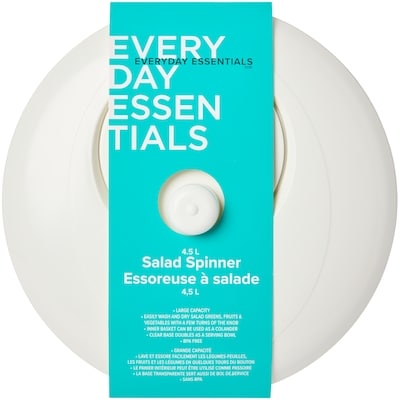 Everyday Essentials Salad Spinner 4.50 L 1 ea, $8.00/1ea