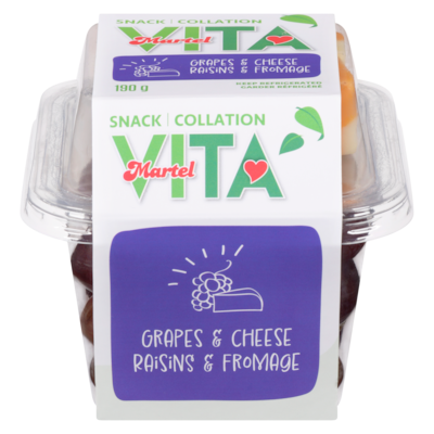 Martel Snack Grapes & Cheese 190 g, $2.63/100g