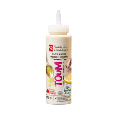 President's Choice Toum Squeeze and Drizzle Garlic Spread 255 ml, $2.35/100ml