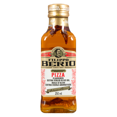 Filippo Berio Huile d'olive extra vierge aromatisée au pizza 250 ml, 5,60 $/100ml