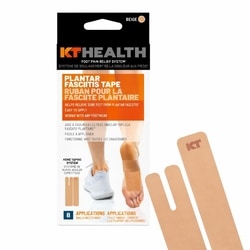 KT Tape Bande adhésive pour fasciite plantaire beige 8 ea, 2,12 $/1ch