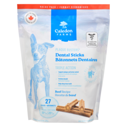 Caledon Farms Dog Treats Dental Sticks Beef Recipe Value Pack 600 g, $3.33/100g