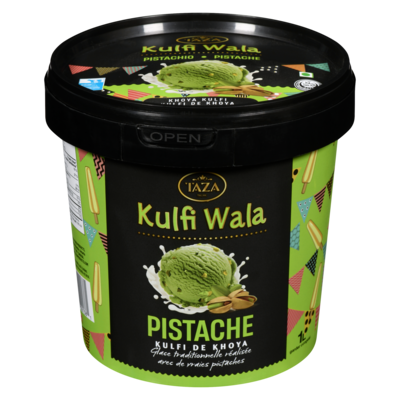 Taza Kulfi de khoya pistache 1 l, 1,20 $/100ml