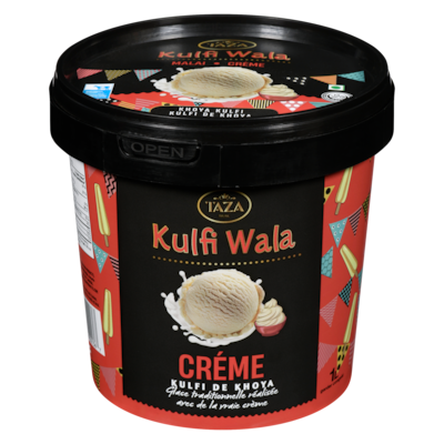 Taza Kulfi de khoya créme 1 l, 1,20 $/100ml
