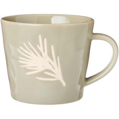 Life at Home Tasse à motif de sapin – vert sauge 1 ea, 6,00 $/1ch