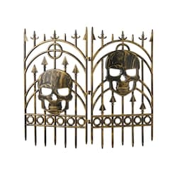 null Collapsible Fence Panel, Skull 1 ea, $6.00/1ea