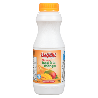 Elegant Boisson au yogourt lassi à la mangue Alphonso 355 ml, 0,62 $/100ml