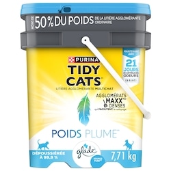 Tidy Cats Tidy Cats poids plume litière pour chats 7710 g, 0,44 $/100g