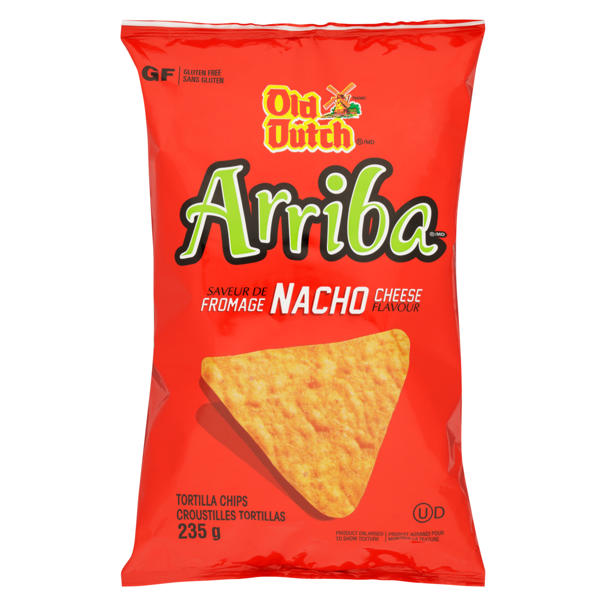 Old Dutch Tortilla Chips Nacho Cheese Flavour