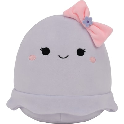 Squishmallows Halloween 8" Plush - Lavender the Pastel Lavender Ghost with Large Bow 1 ea, $16.00/1ea