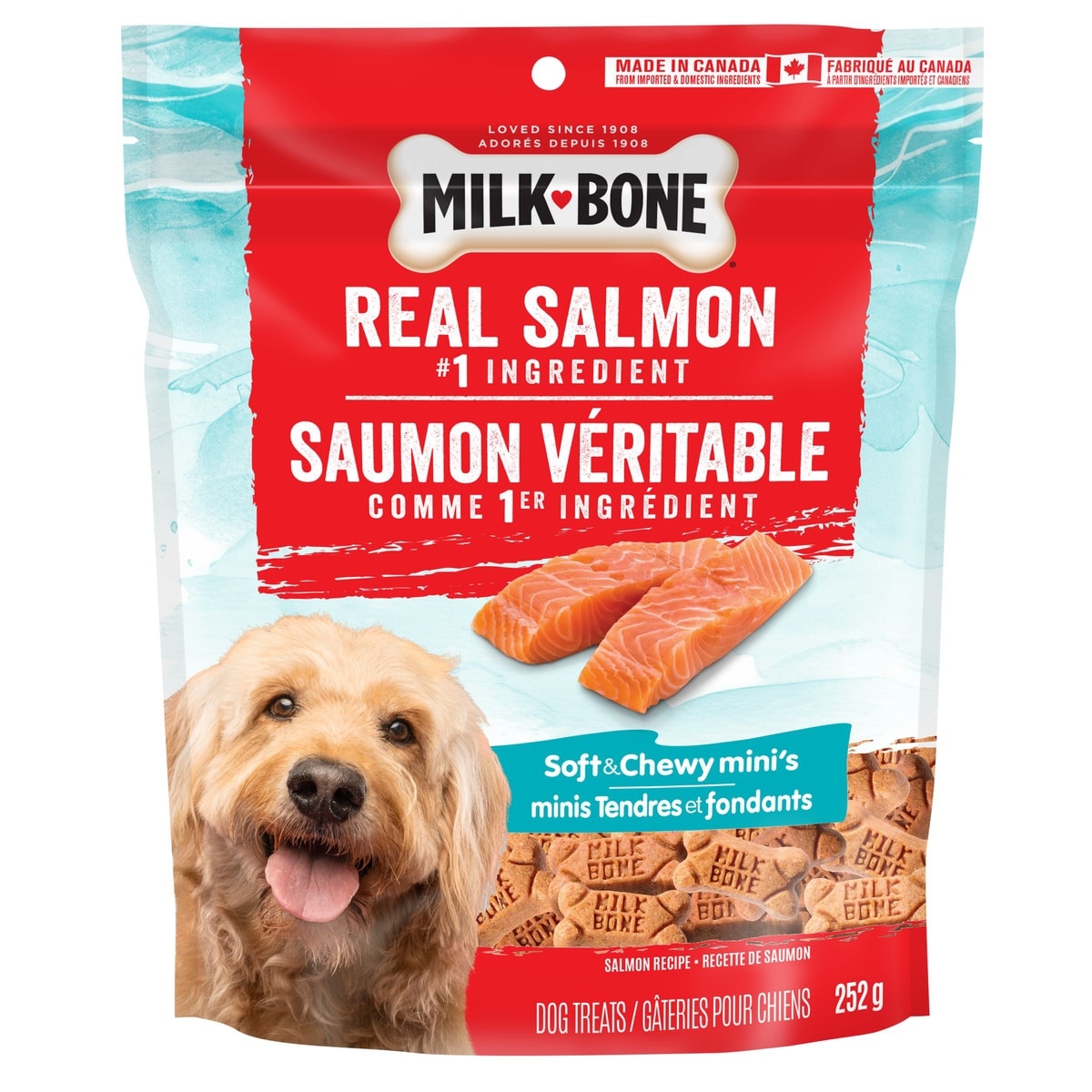 Milk Bone Soft & Chewy Mini's Salmon Recipe
