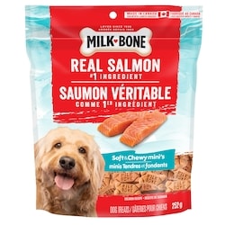 Milk-Bone gateries pour chiens recette au saumon 252 g, 1,98 $/100g