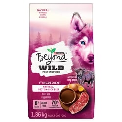 Purina Beyond Wild Dry Dog Food Beef & Egg Recipe 1360 g, $1.25/100g