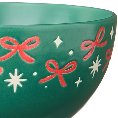 Contrast Icon Cereal Bowl - Green