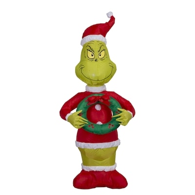 THE GRINCH Lumière de Noël gonflable 1 ea, 49,00 $/1ch