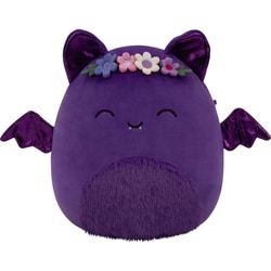 Squishmallows Halloween - Peluche 8" - Blas la Chauve-souris Violette avec Ventre Violet Poilu et Couronne de Fleurs 1 ea, 16,00 $/1ch