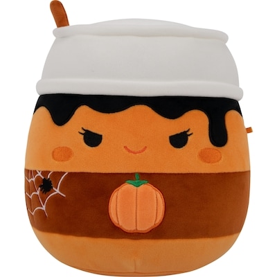 Squishmallows Halloween 8" Plush - Paislynn the Orange Pumpkin Spice Latte with Mischievous Eyes 1 ea, $16.00/1ea