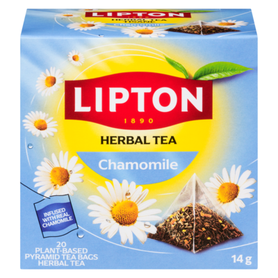 Lipton Herbal Tea Chamomile 20 ea, $0.25/1ea
