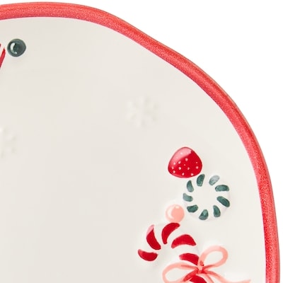 Sweet Treat Side Plate - Red