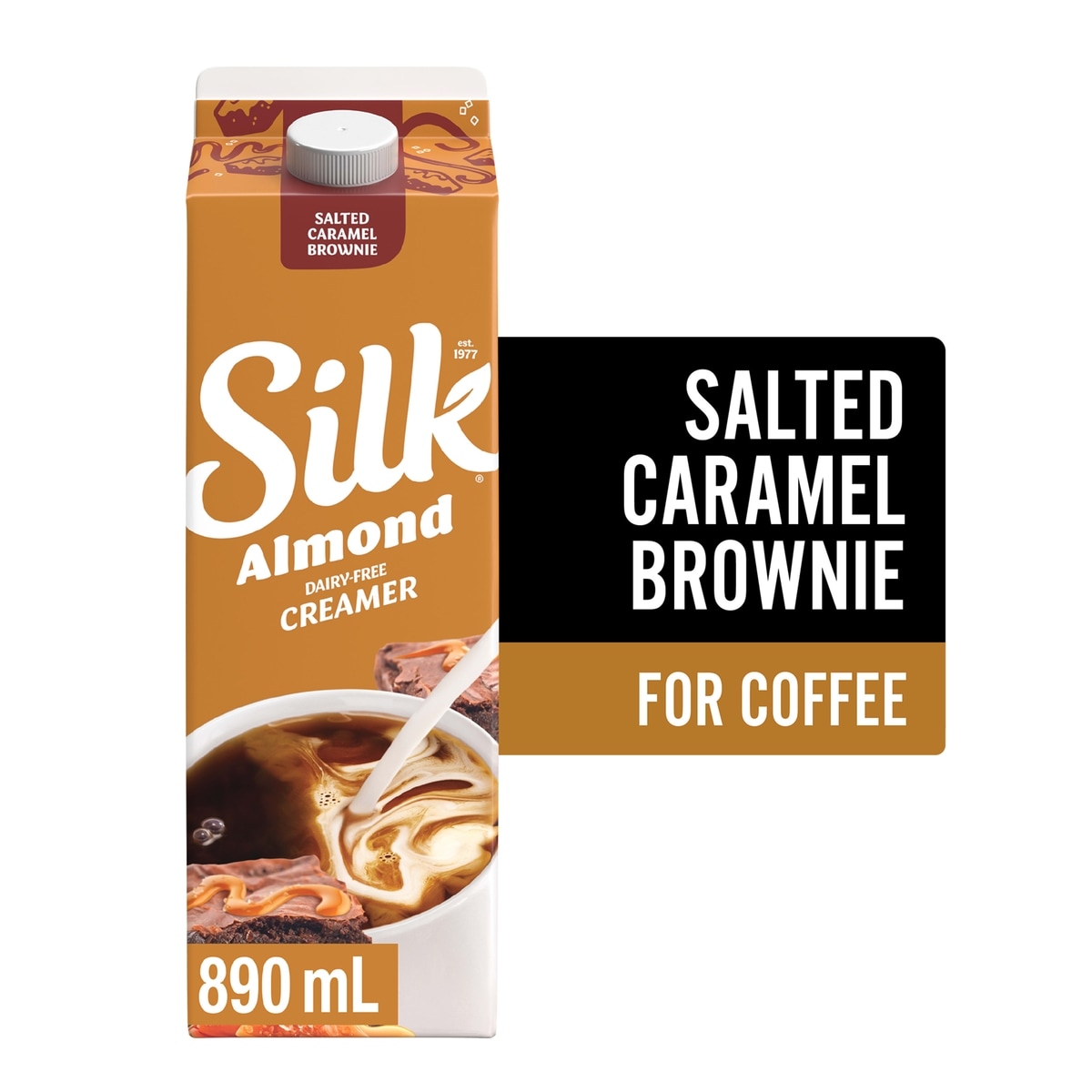 Silk Almond Salted Caramel Brownie Coffee Creamer