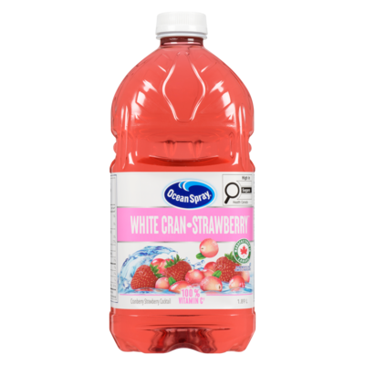 Ocean Spray Cranberry Strawberry Cocktail White Cran-Strawberry 1.89 l, $0.39/100ml