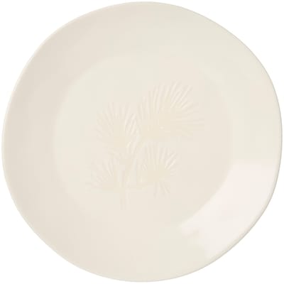 Life at Home Pine Tree Side Plate - Cream 1 ea, $6.00/1ea