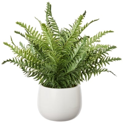 Life at Home Faux Fern Plant with Pot 1 ea, $20.00/1ea