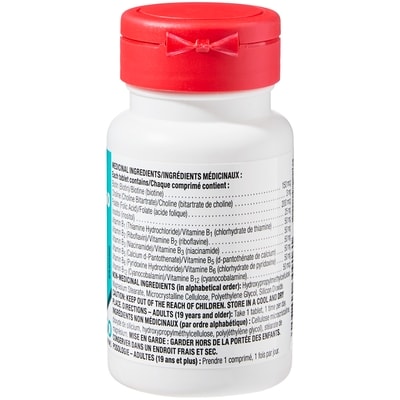 Complexe de vitamine B50 à libération chronocontrôlée, 60 comprimés