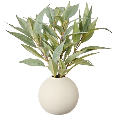 Life at Home Faux Eucalyptus Plant with Pot 1 ea, $25.00/1ea