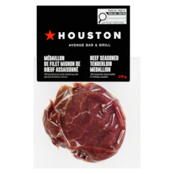 Houston Avenue Bar & Grill Médaillon de filet mignon de bœuf assaisonné 170 g, 9,99 $/100g
