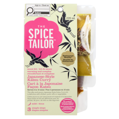 The Spice Tailor Kit de sauce cari à la japonaise façon katsu doux 220 ml, 2,63 $/100ml
