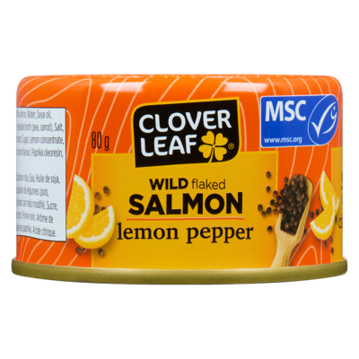 Wild Flaked Salmon Lemon Pepper
