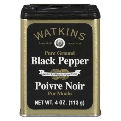 Watkins Black Pepper Pure Ground 113 g, $6.19/100g