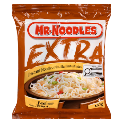 Mr Noodles Instant Noodles Extra Beef Flavour 120 g, $0.66/100g