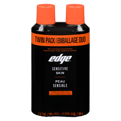 Schick Gel à raser avec aloès peau sensible emballage duo 396 g, 2,78 $/100g