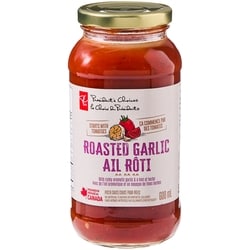 President's Choice Roasted Garlic Pasta Sauce 600 ml, $0.50/100ml
