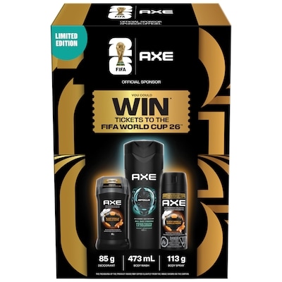 Axe FIFA World Cup 26™ Golden Ticket Limited Edition Gift Pack 1 ea, $18.00/1ea
