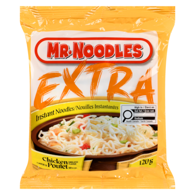Mr Noodles Instant Noodles Extra Chicken Flavour 120 g, $0.66/100g