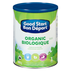 Good Start Preparations pour nourrissons biologique 800 g, 7,50 $/100g