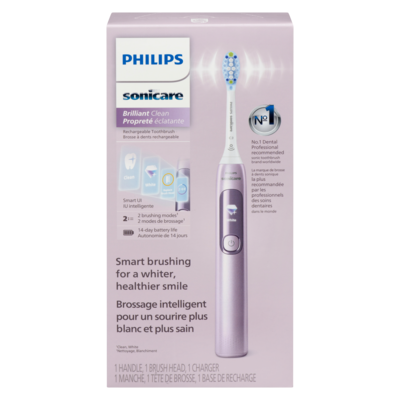 Philips Rechargeable Toothbrush Brilliant Clean 1 ea, $129.99/1ea