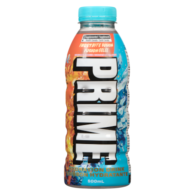 Prime Hydration Hydration Drink Frostbite Fusion Citrus Tide 500 ml, $0.66/100ml