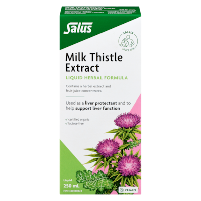 Salus Haus Milk Thistle Extract Liquid Herbal Formula 250 ml, $12.00/100ml
