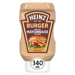 Heinz Sauce mayonnaise style burger 340 ml, 1,47 $/100ml