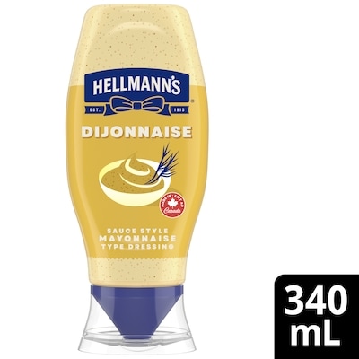 Hellmann's Dijonnaise Mayonnaise Dressing with Real Dijon Mustard 340 ml, $1.61/100ml