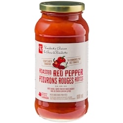 pastaさページ President's Choice Roasted Red Pepper Pasta Sauce - 600 ml | Zehrs