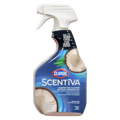 Clorox Disinfecting Cleaner Spray Coconut & Waterlily 709 ml, $0.92/100ml
